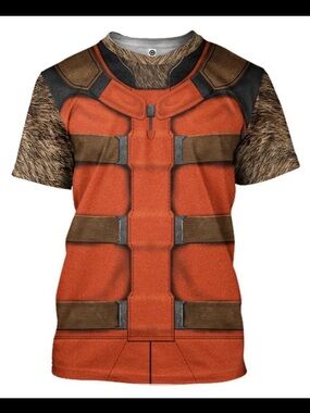 Guardians of the Galaxy Rocket Raccoon 3D Costume T-Shirt – Men’s XL